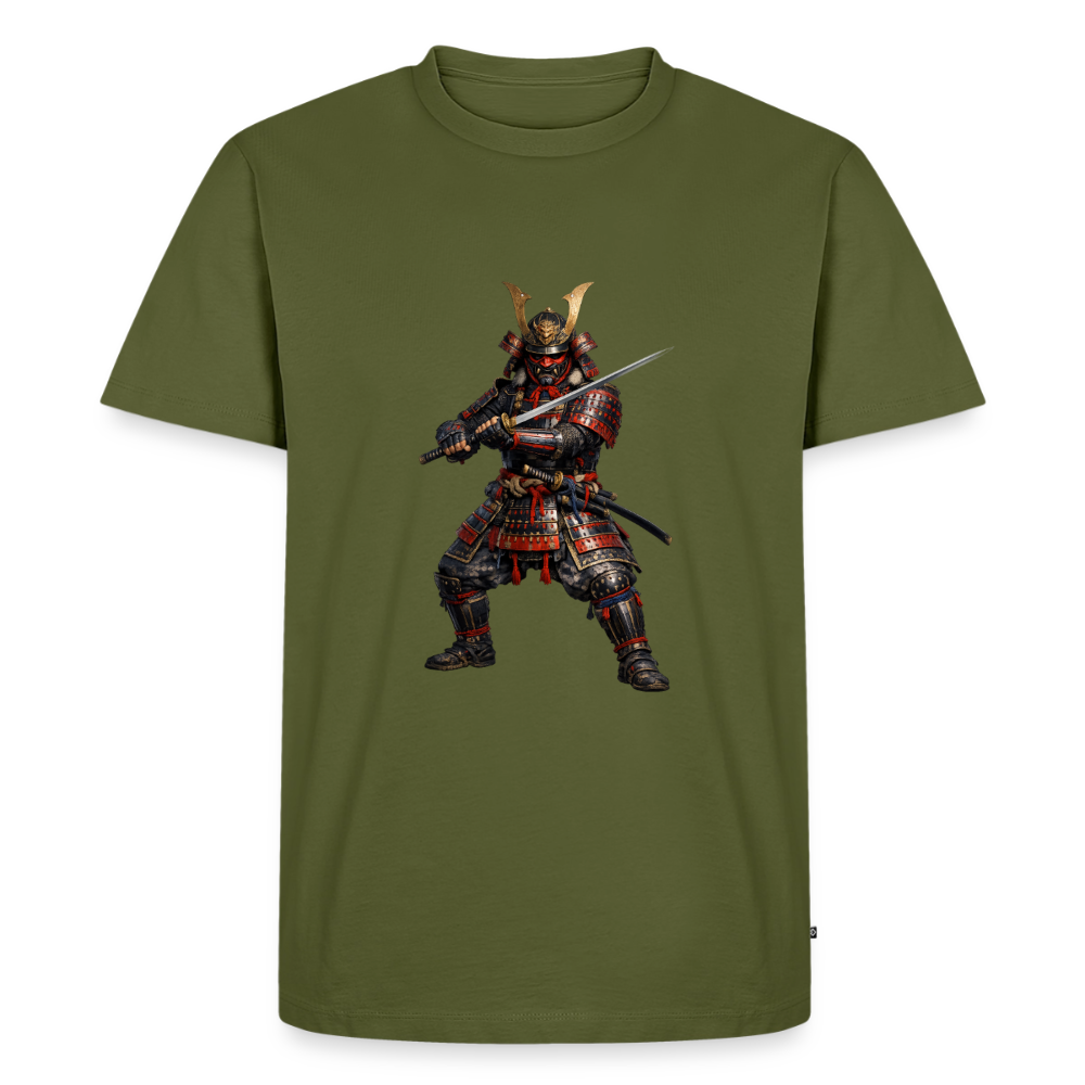 Premium T-Shirt "Samurai" - Khaki