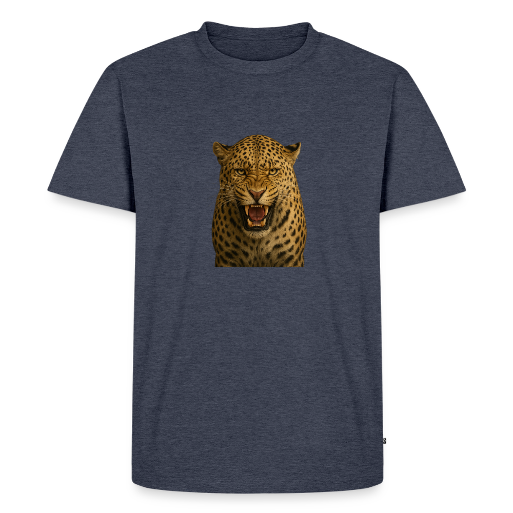 Premium T-Shirt "Jaguar" - Jeansblau 