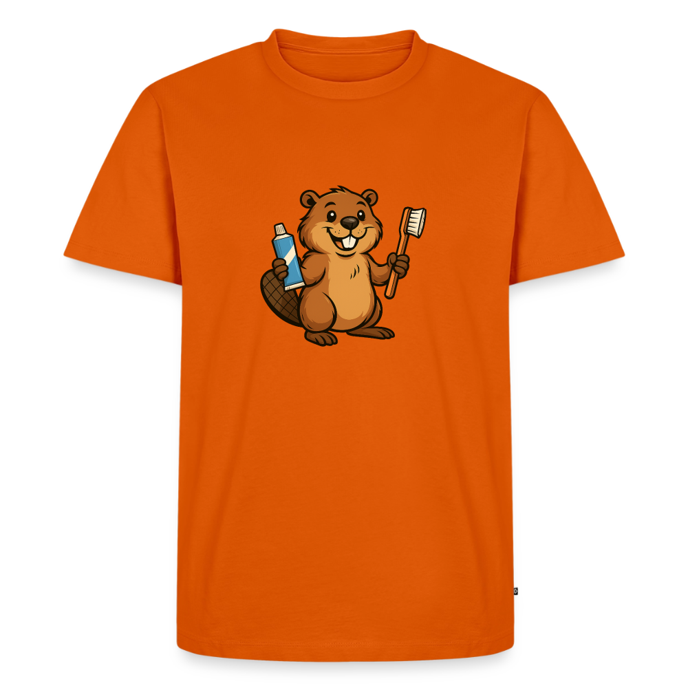 Premium T-Shirt "BiberPasta" - Orange 