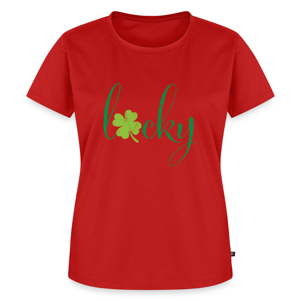 Premium T-Shirt "Lucky" - Rot
