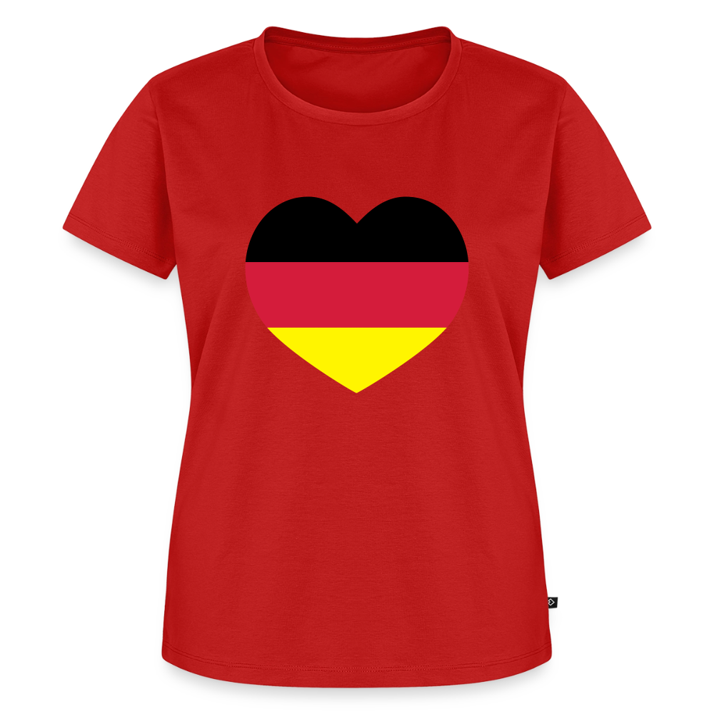 Premium T-Shirt "Herz" - Rot