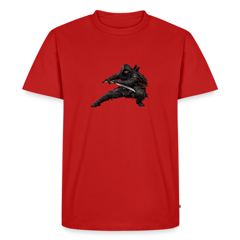 Premium T-Shirt "Ninja II" - Rot