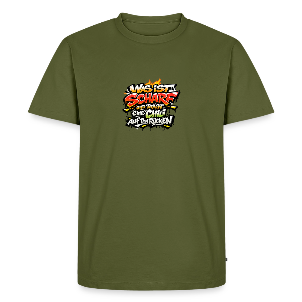 Premium T-Shirt "Chili" - Khaki