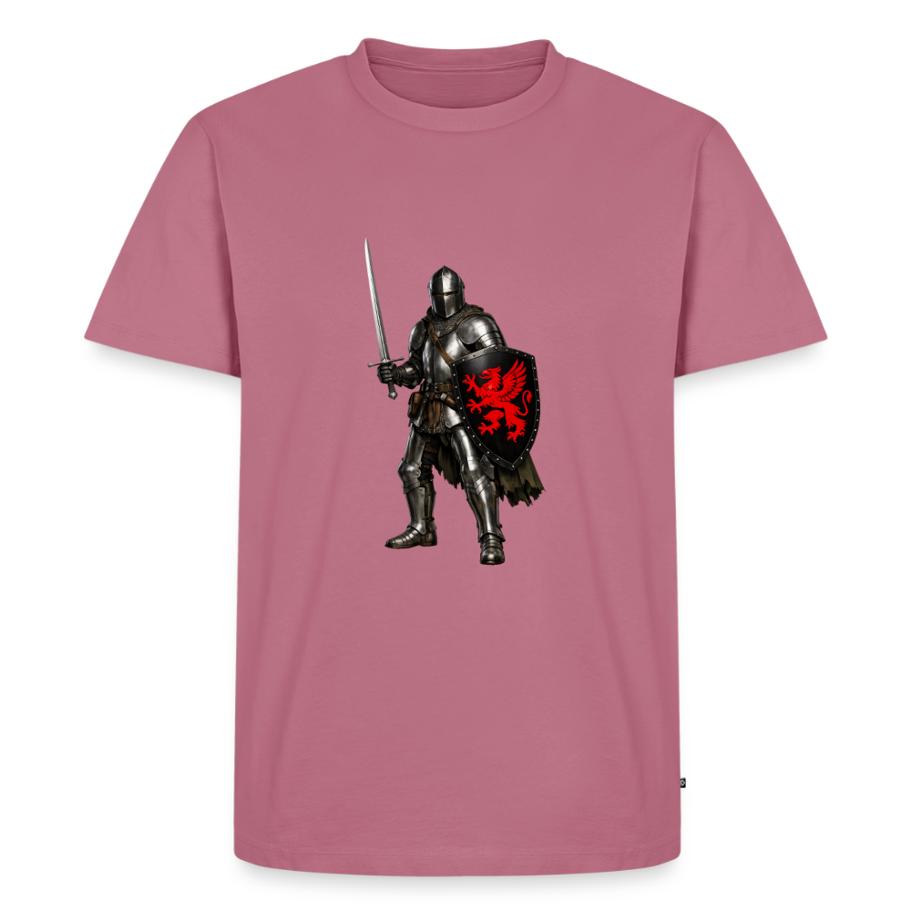 Premium T-Shirt "Ritter roter Greif" - Mauve