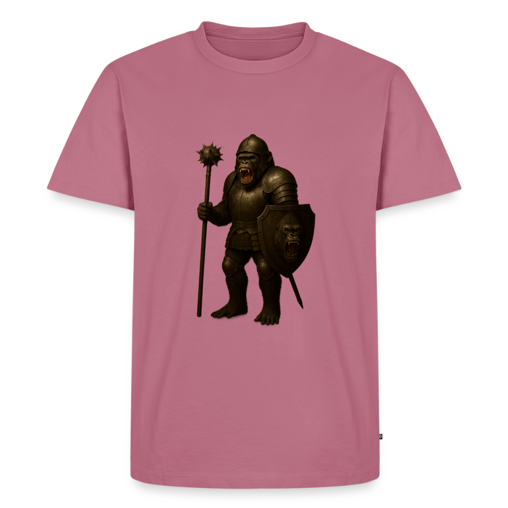 Premium T-Shirt "Gorilla Warrior" - Mauve