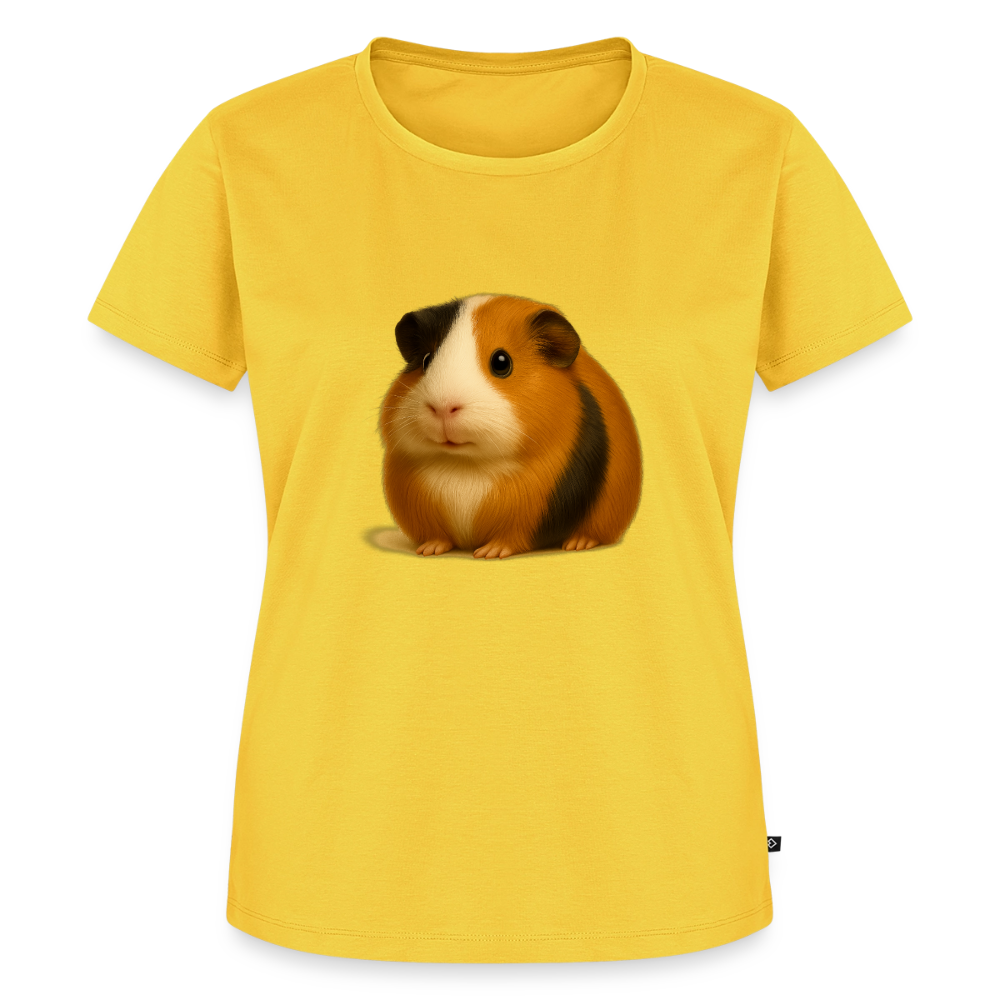 Premium T-Shirt "Meerschweinchen I" - Sonnengelb