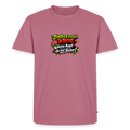 Premium T-Shirt "Zombies essen..." - Mauve