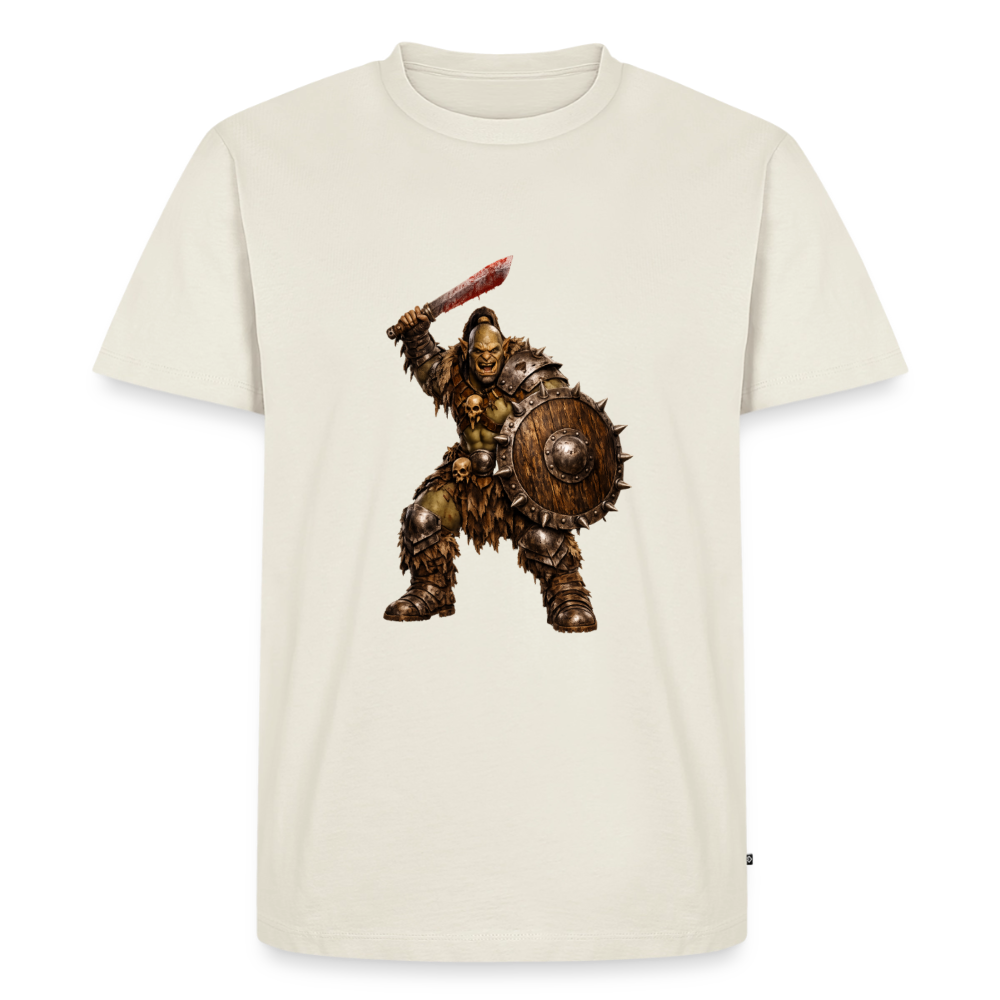 Premium T-Shirt "Orc" - Naturweiß