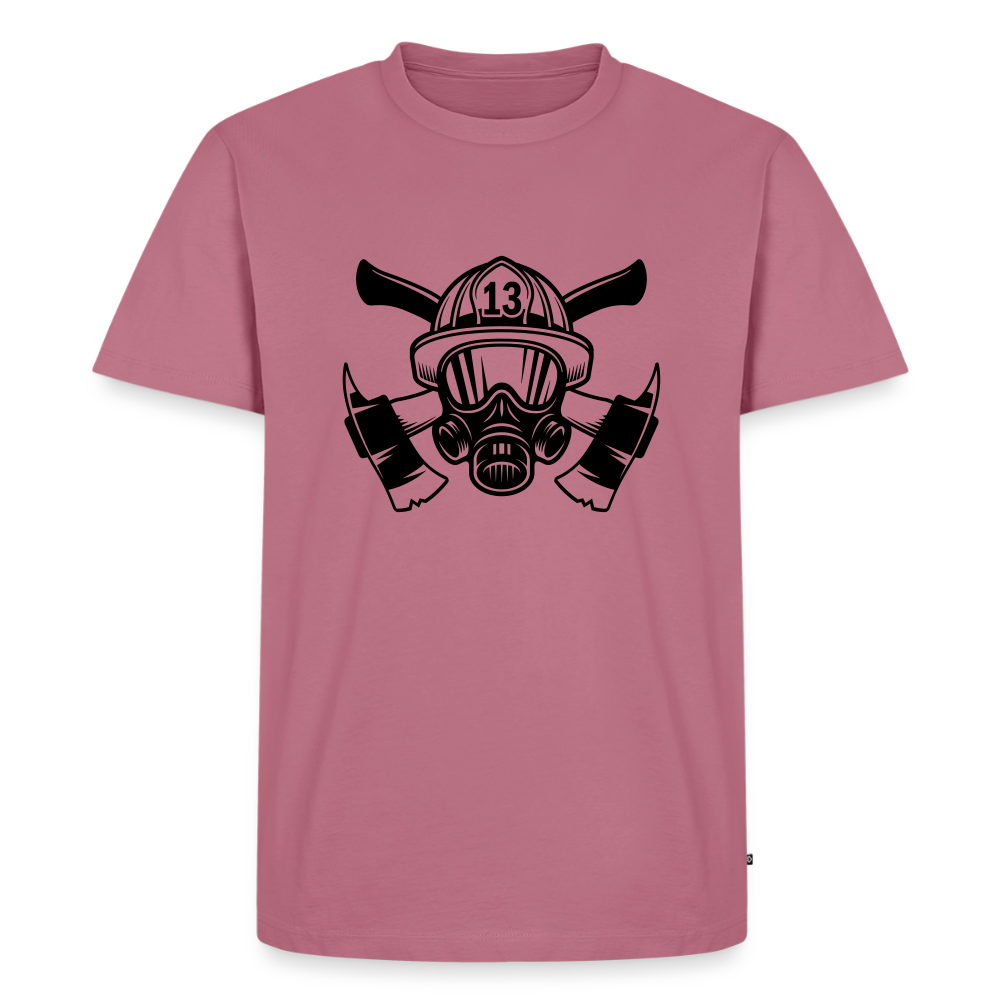 Premium T-Shirt "Feuerwehr" - Mauve