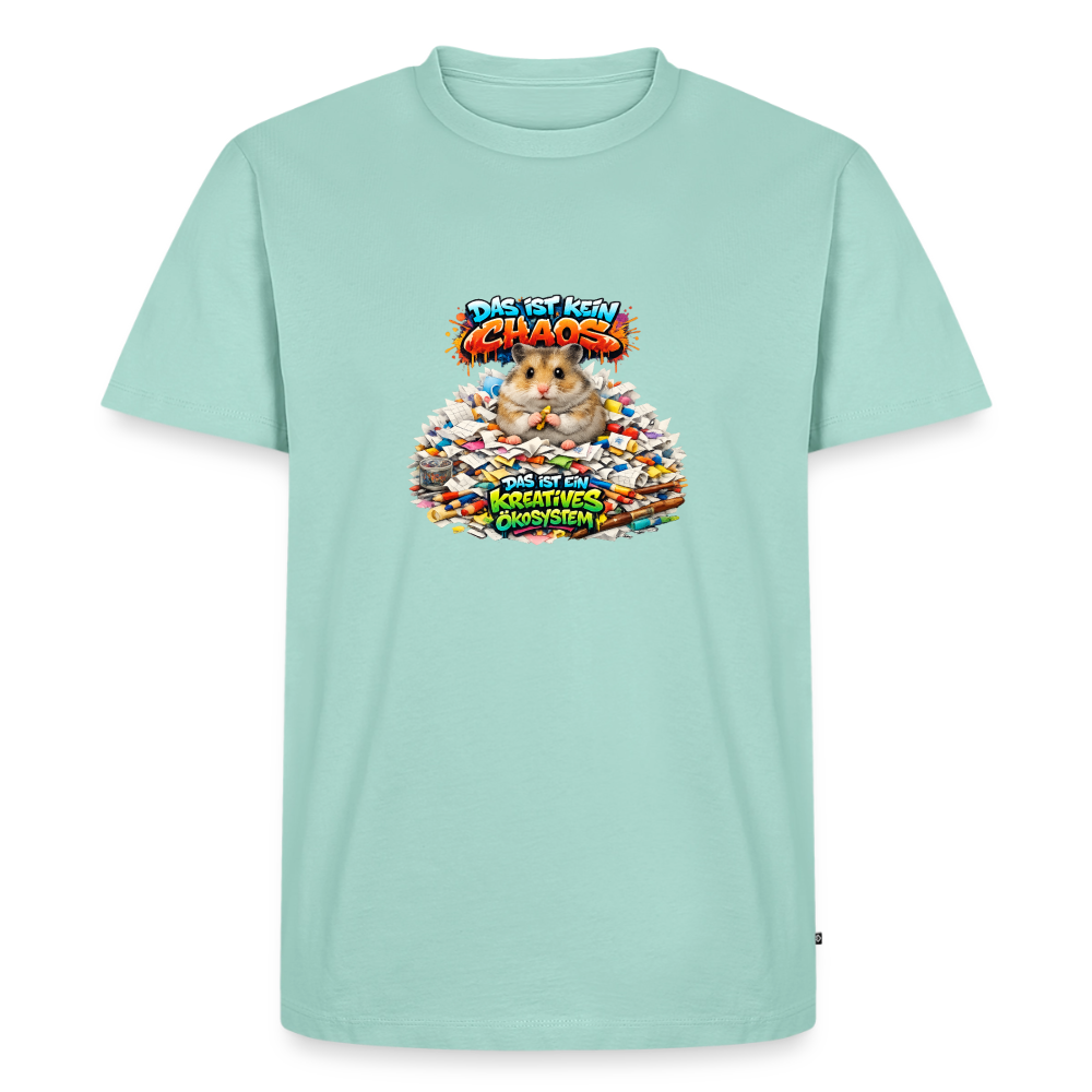 Premium T-Shirt "Kein Chaos" - Mint 