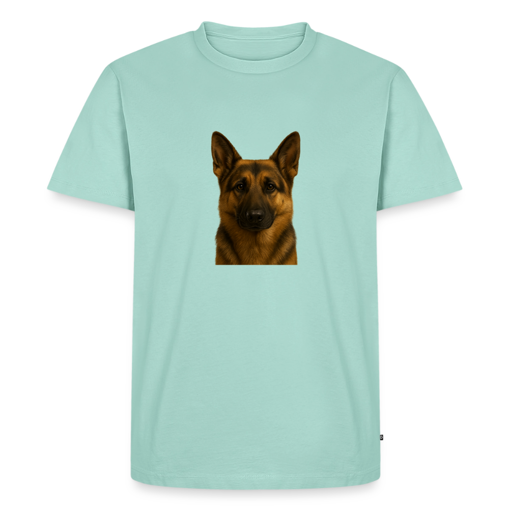Premium T-Shirt "Schäferhund" - Mint 