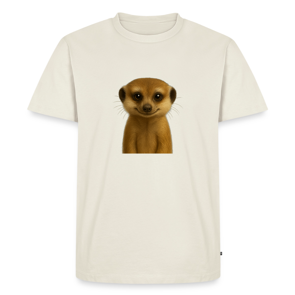 Premium T-Shirt "Erdmann" - Naturweiß