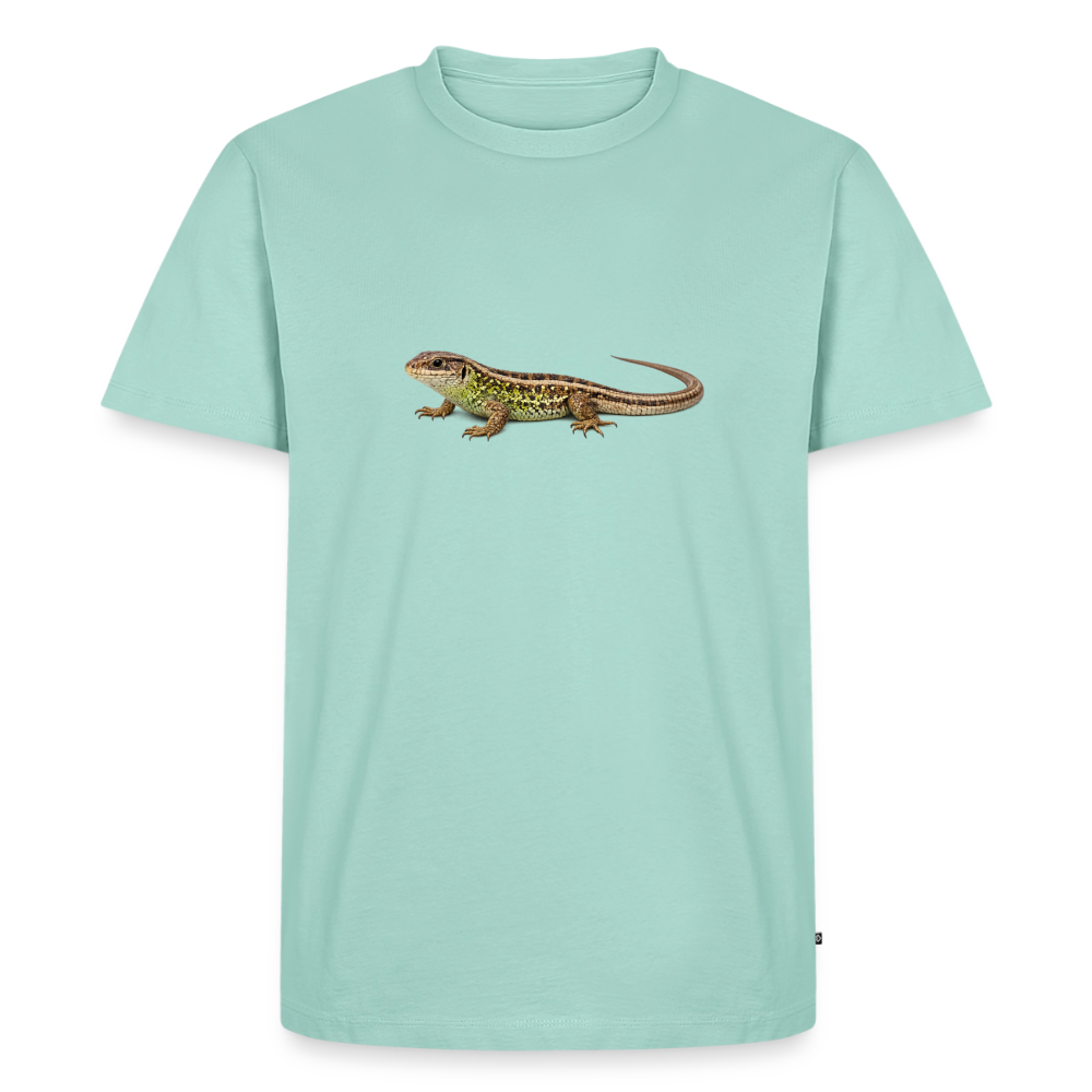 Premium T-Shirt "Eidechse" - Mint 