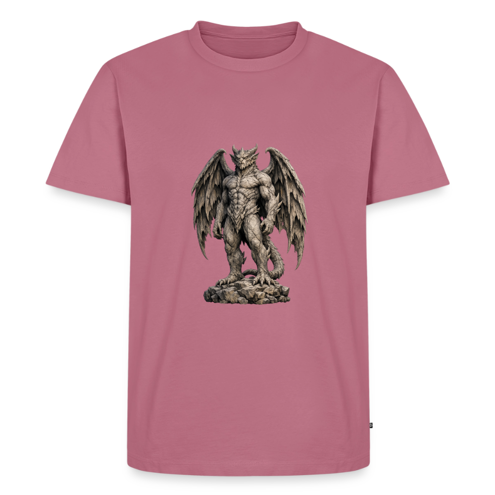 Premium T-Shirt "Gargoyle stehend" - Mauve