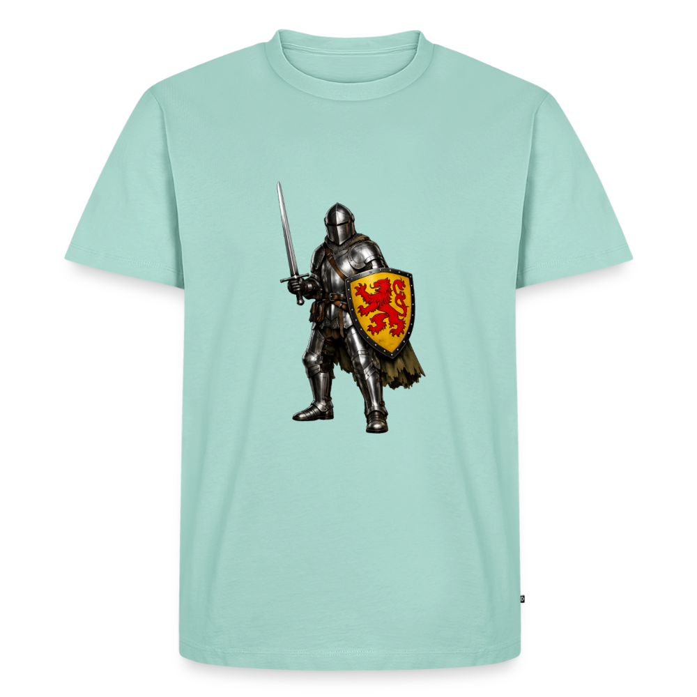 Premium T-Shirt "Ritter roter Löwe" - Mint 