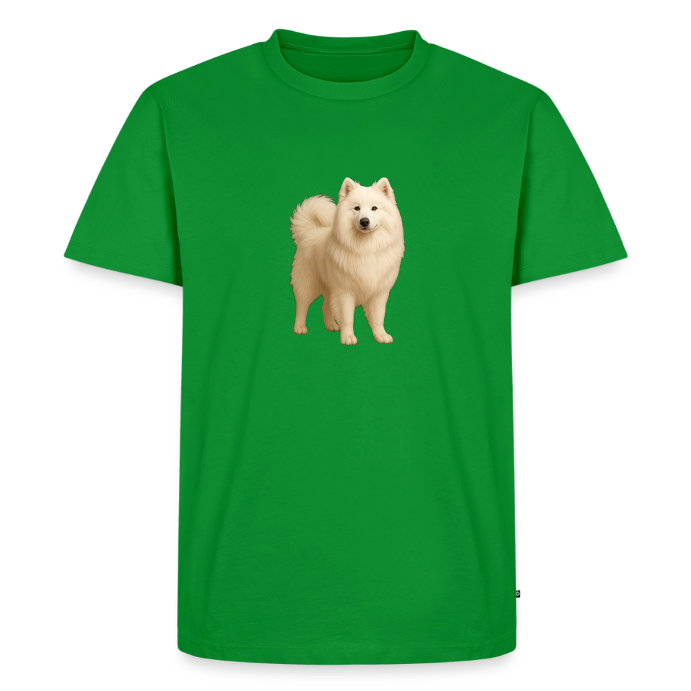 Premium T-Shirt "Hund" - Grün