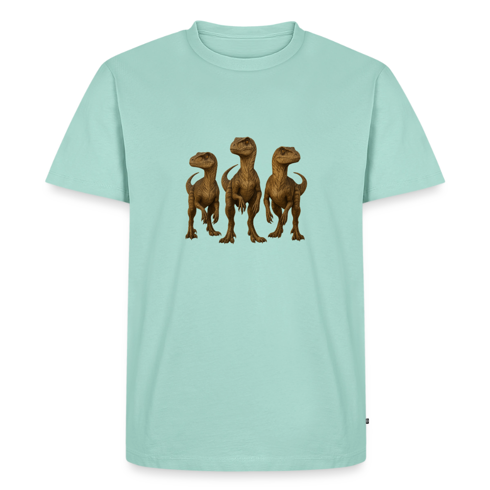 Premium T-Shirt "Raptor Trio" - Mint 