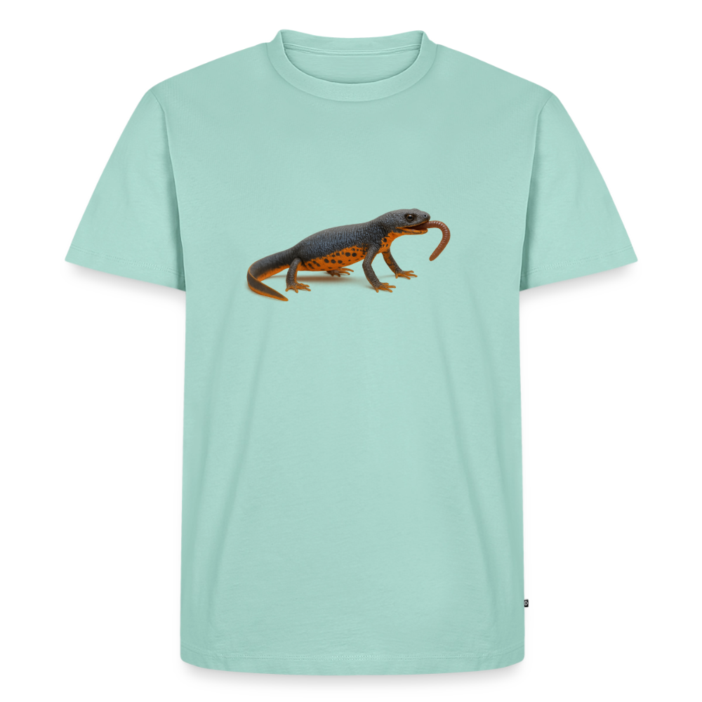 Premium T-Shirt "Feuerbauchmolch" - Mint 