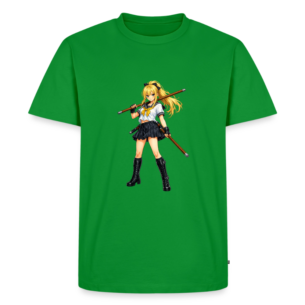 Premium T-Shirt "Blondie" - Grün