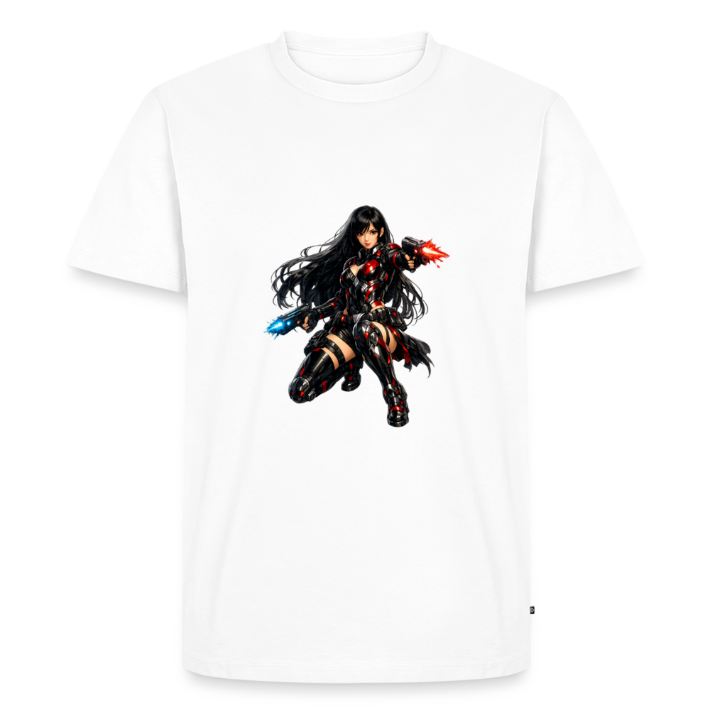 Premium T-Shirt "Future Woman" - Weiß