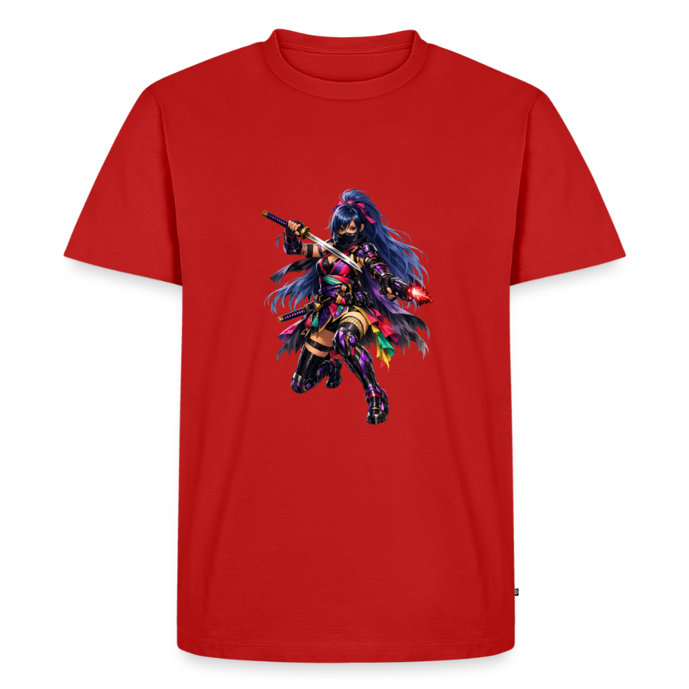 Premium T-Shirt "Future Woman II" - Rot