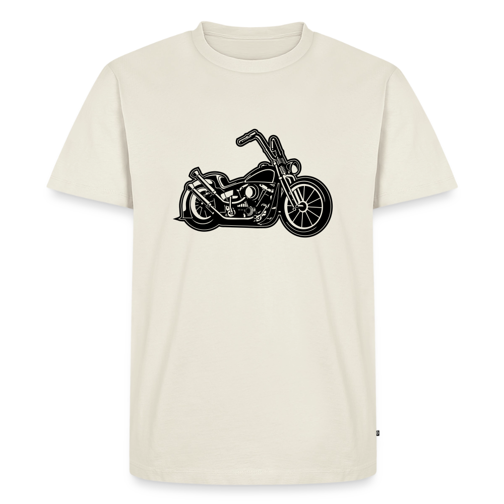 Premium T-Shirt "Harley" - Naturweiß