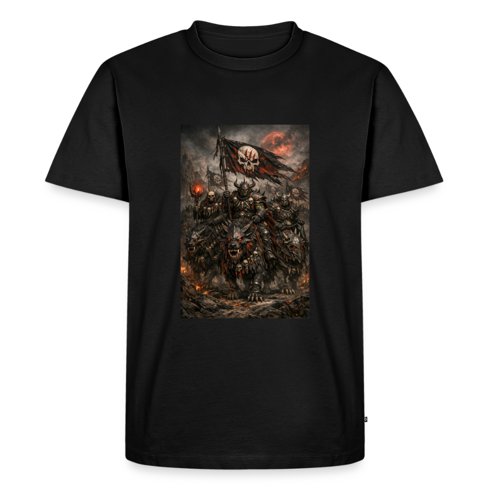 Premium T-Shirt "Horde" - Schwarz