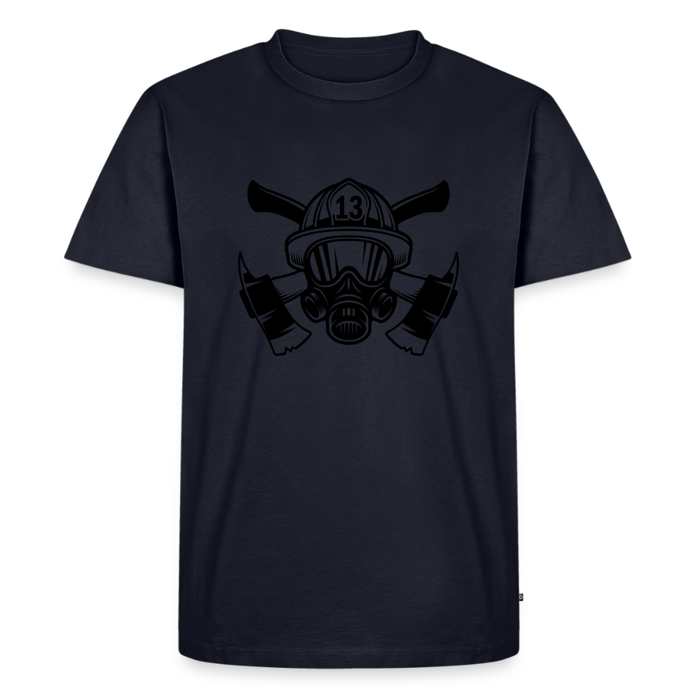 Premium T-Shirt "Feuerwehr" - Navy