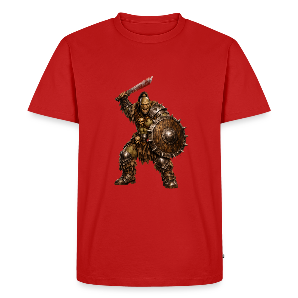 Premium T-Shirt "Orc" - Rot