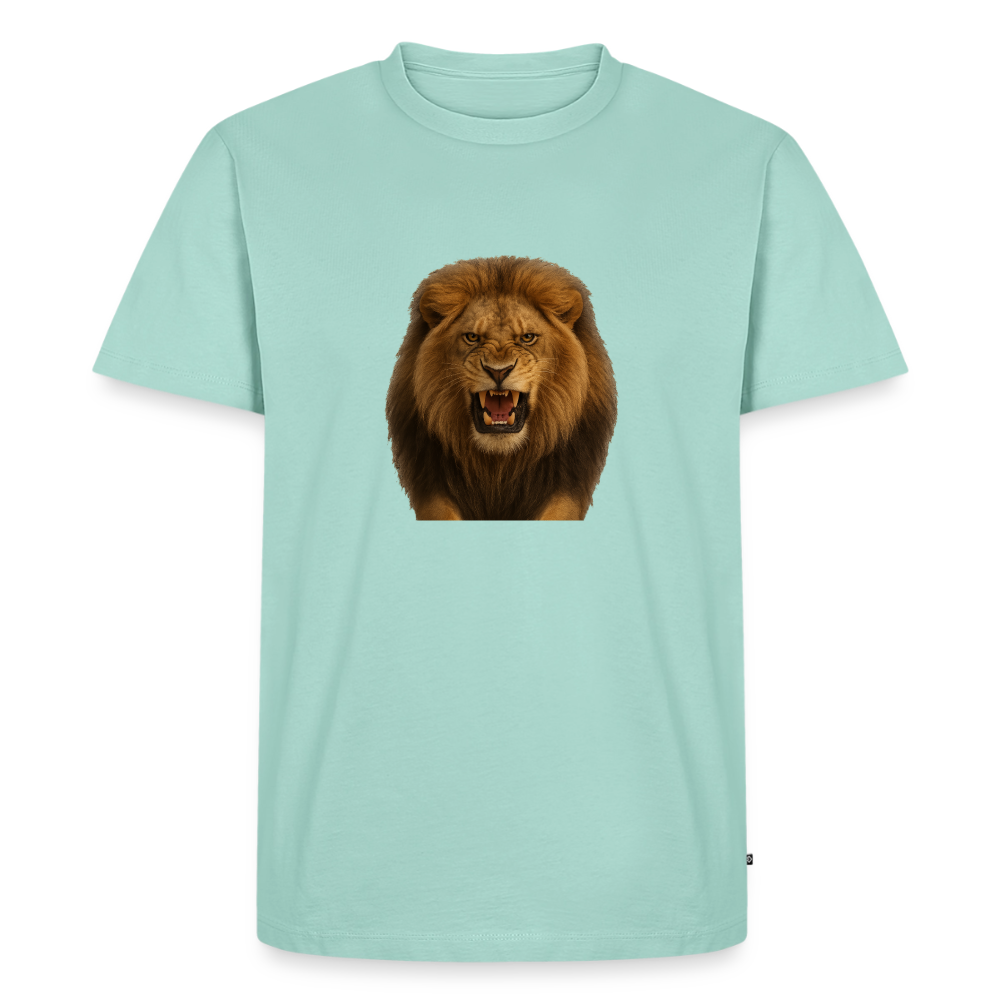 Premium T-Shirt "Löwe" - Mint 