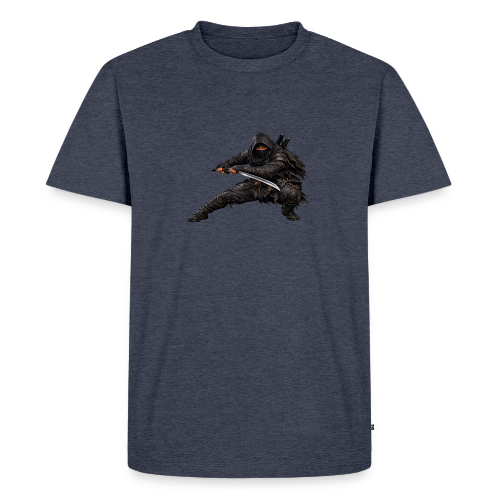 Premium T-Shirt "Ninja II" - Jeansblau 