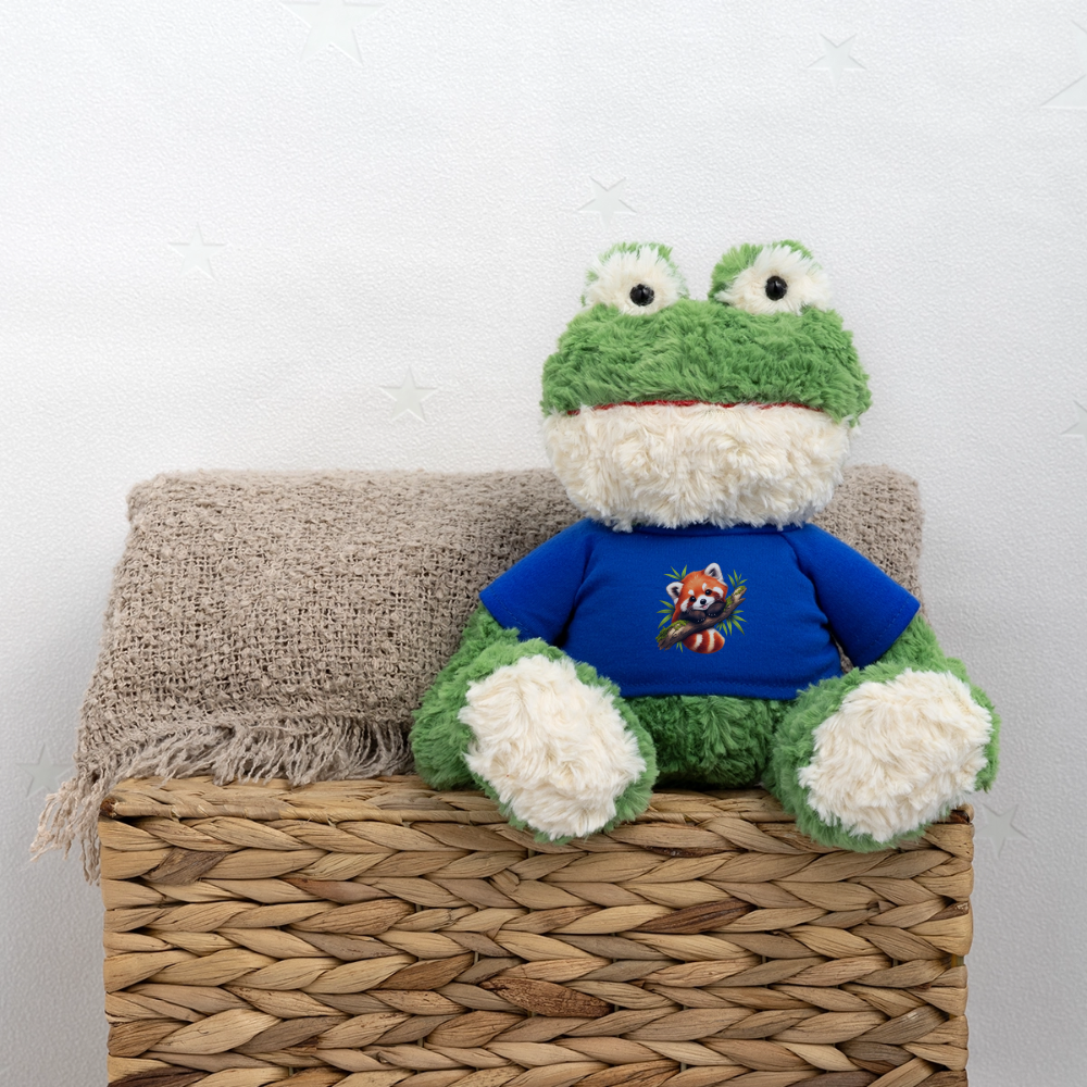 Plüschtier MiniFeet® Frosch Torge - Königsblau