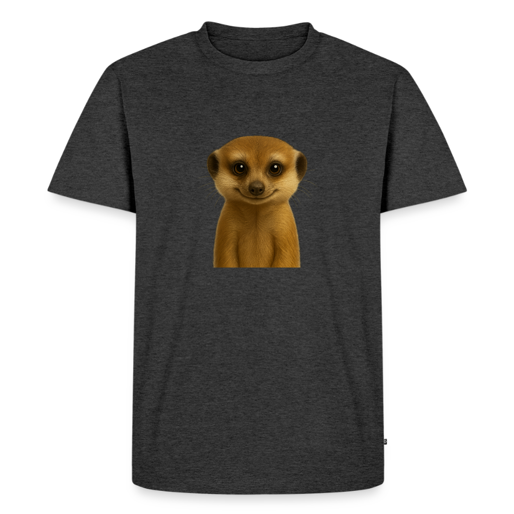 Premium T-Shirt "Erdmann" - Anthrazit meliert