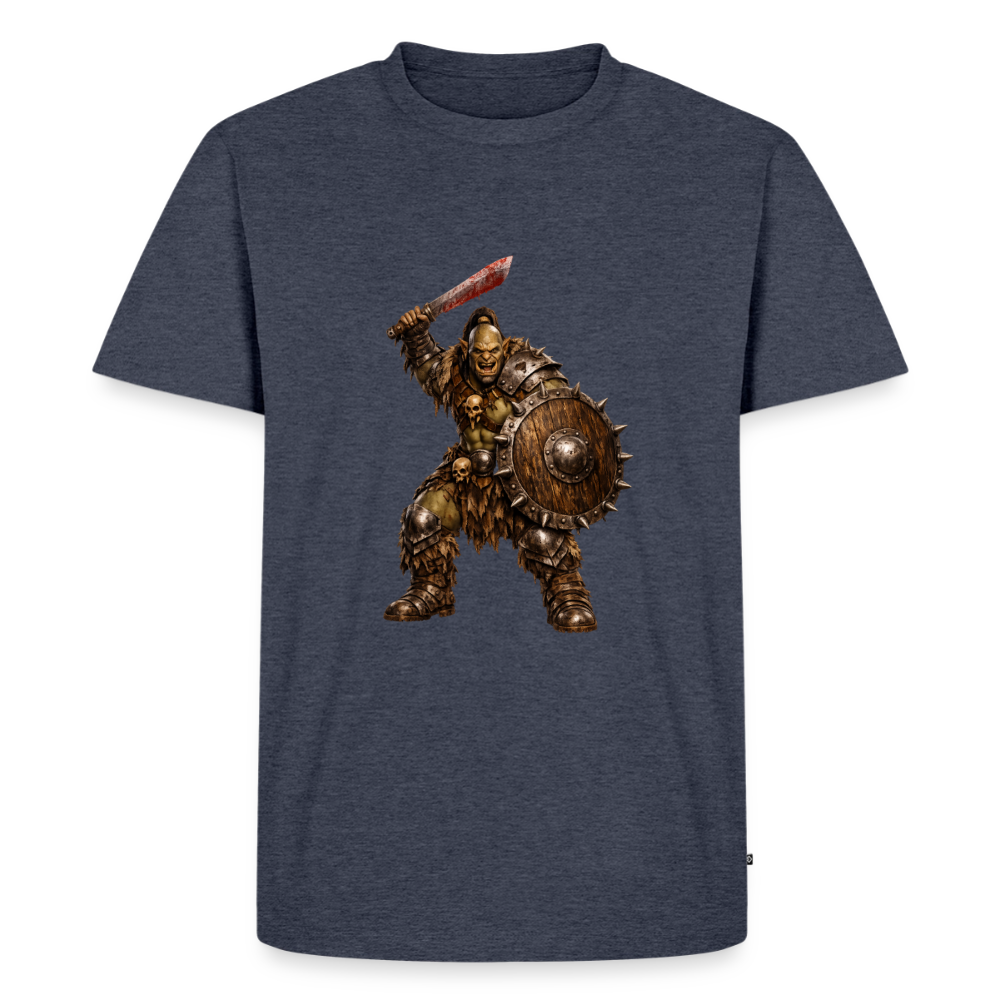 Premium T-Shirt "Orc" - Jeansblau 