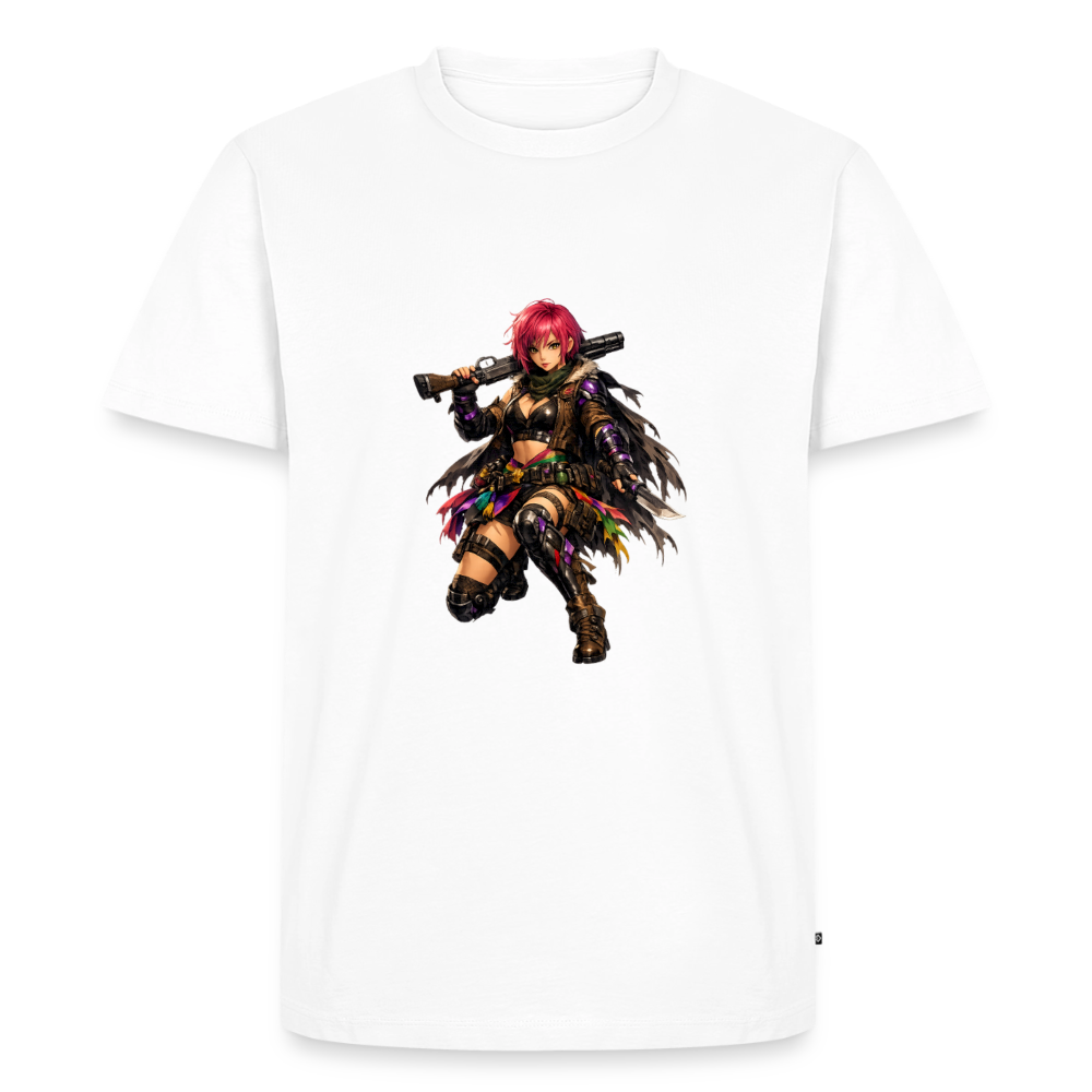 Premium T-Shirt "Future Woman" - Weiß