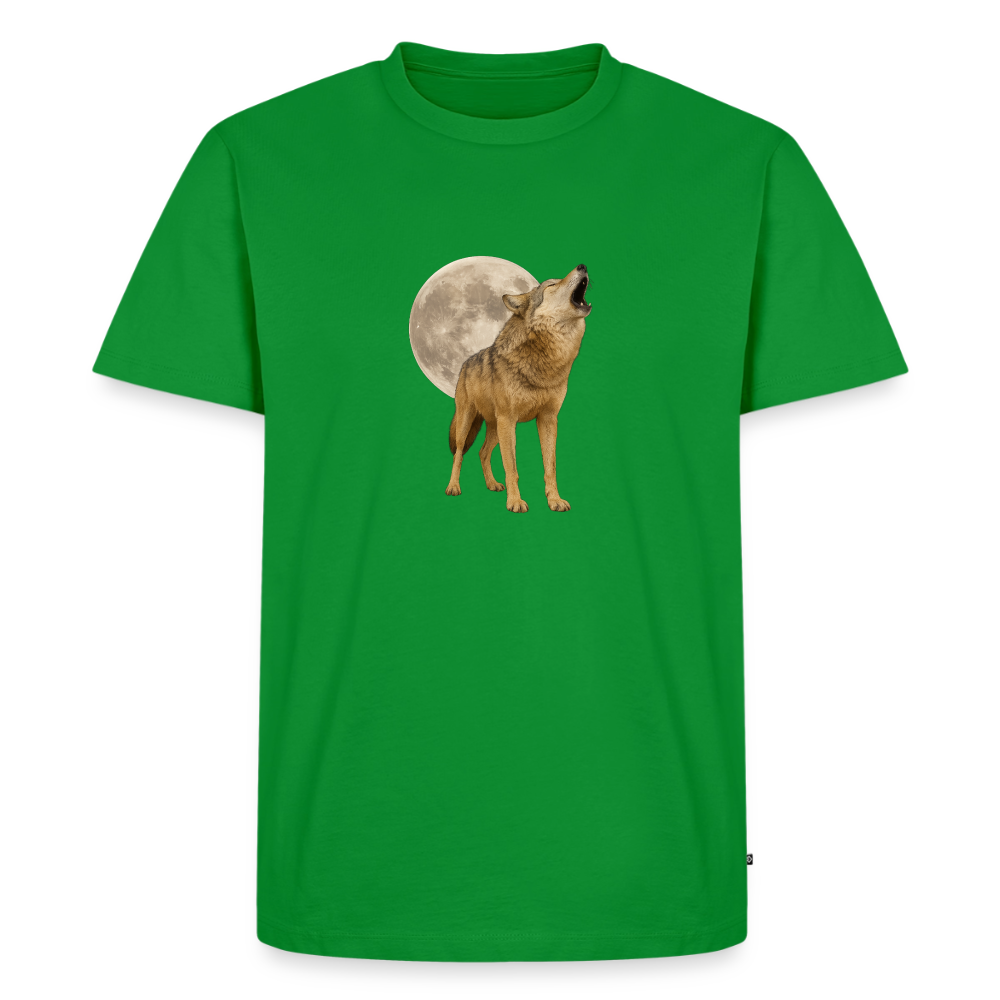 Premium T-Shirt "Vollmond" - Grün