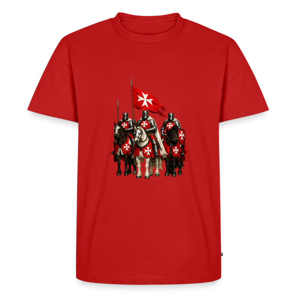 Premium T-Shirt "Malteser Ritter" - Rot