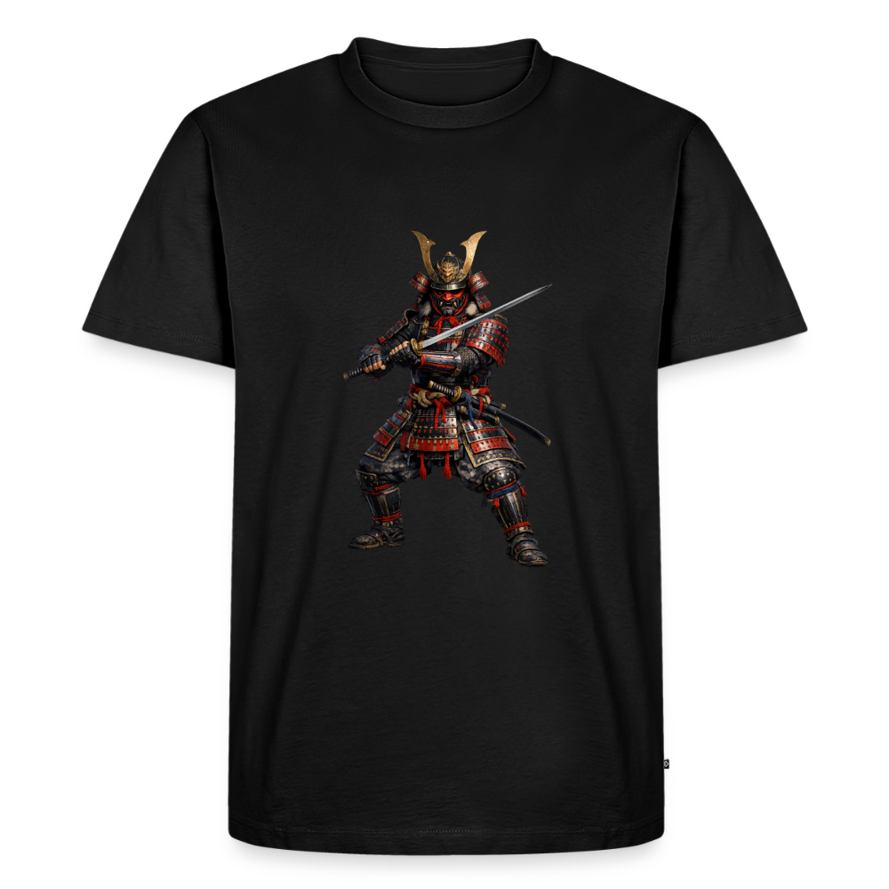 Premium T-Shirt "Samurai" - Schwarz