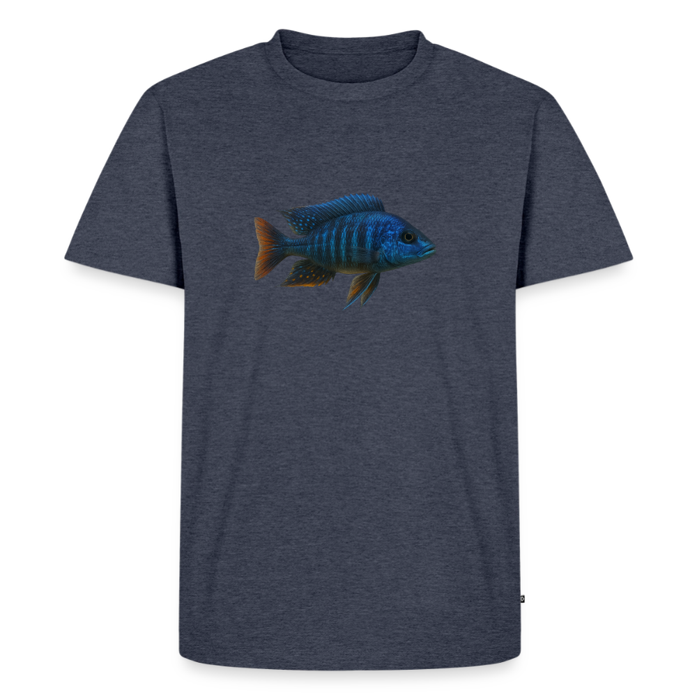 Premium T-Shirt "Cichlide" - Jeansblau 
