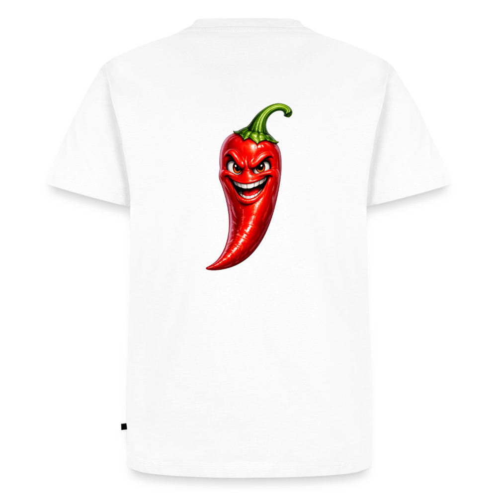 Premium T-Shirt "Chili" - Weiß