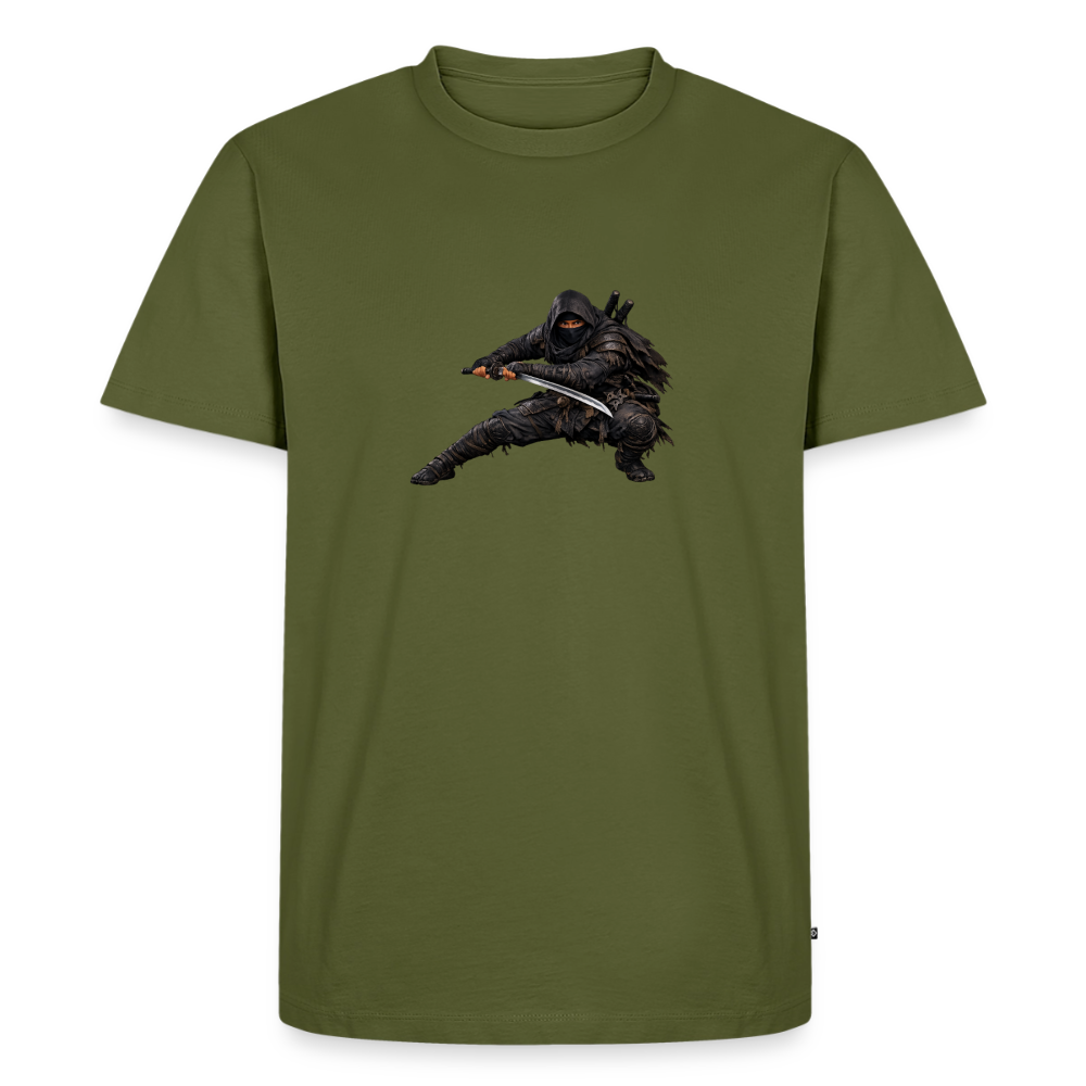 Premium T-Shirt "Ninja II" - Khaki