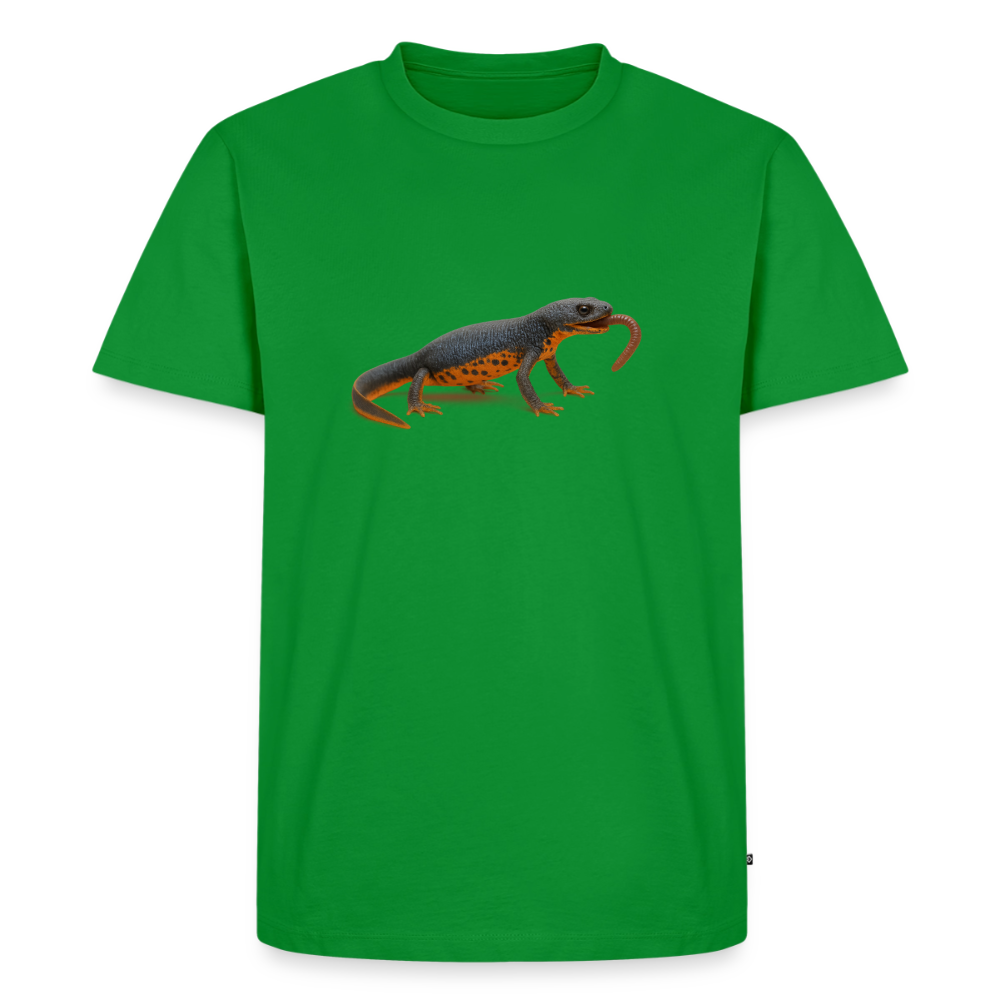 Premium T-Shirt "Feuerbauchmolch" - Grün