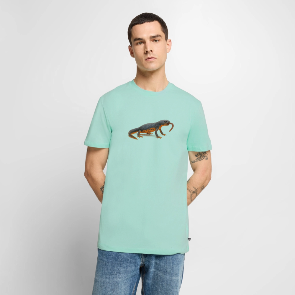 Premium T-Shirt "Feuerbauchmolch" - Mint 