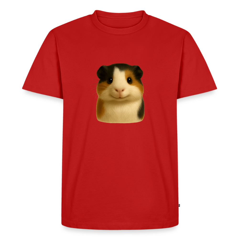 Premium T-Shirt "Meerschweinchen I" - Rot