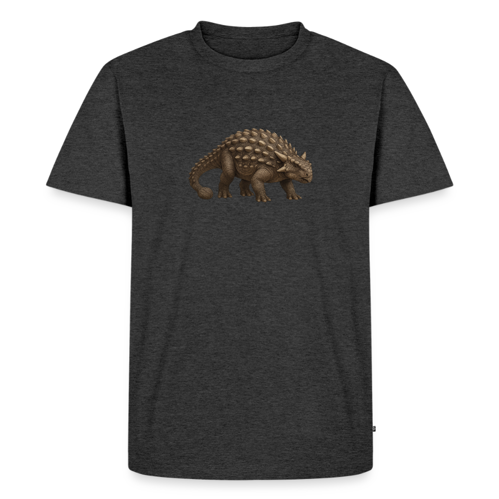 Premium T-Shirt "Ankylo" - Anthrazit meliert