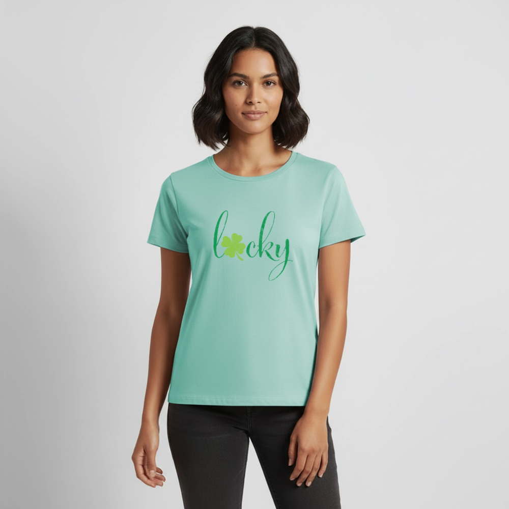 Premium T-Shirt "Lucky" - Mint 