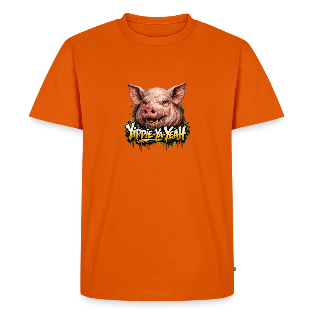 Männer Premium T-Shirt - Orange 