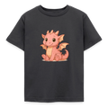 Kinder T-Shirt "Kleiner Drache" - Dunkelgrau