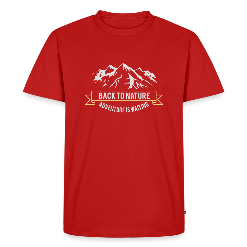 Männer Premium T-Shirt - Rot