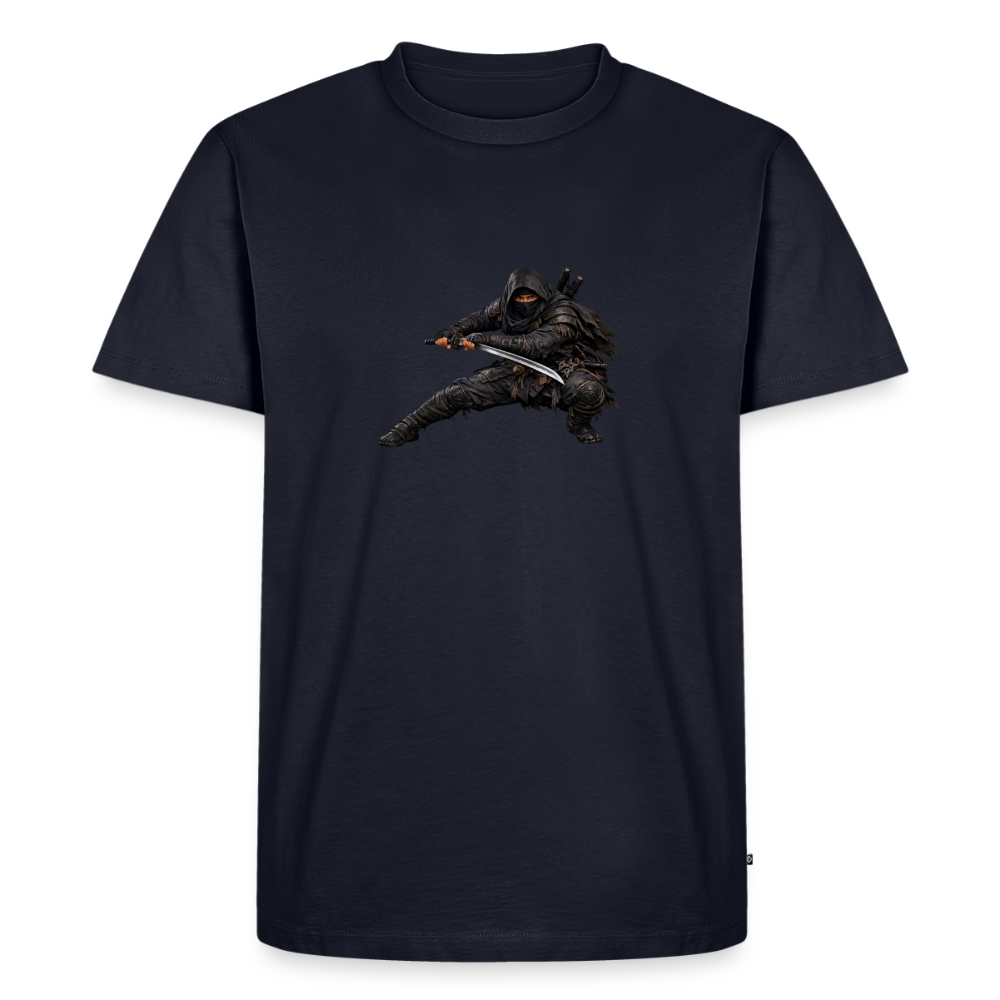 Premium T-Shirt "Ninja II" - Navy